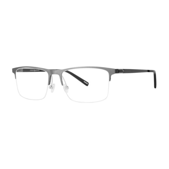 Jhane Barnes Symmetric Eyeglasses Gunmetal 54mm - Picture 1 of 2